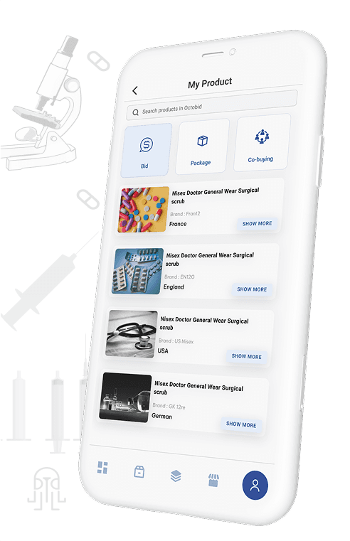 Suppliers Section Phone Mockup
